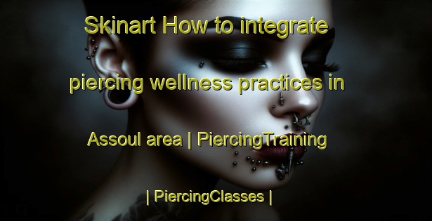 Skinart How to integrate piercing wellness practices in Assoul area | PiercingTraining | PiercingClasses | SkinartTraining-Niger